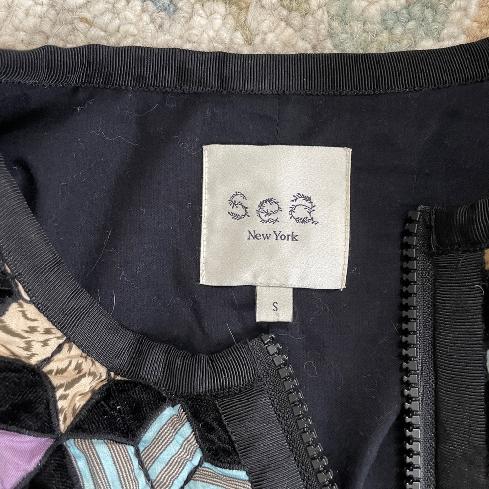 Sea New York Multicolor Patchwork Jacket - image 2